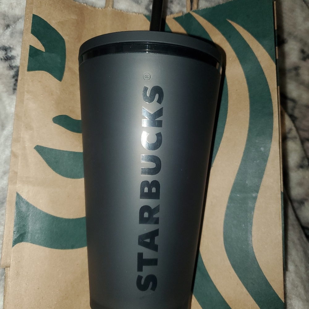 Black Starbucks Tumbler
